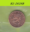 S8-RES-2626 Finland 5 CENTS 2000  UNC KM100