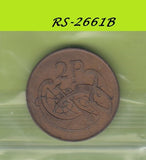 S8-RES-2661 Ierland 2 PENCE 1971  VF KM20