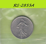 S8-RES-2855 Frankrijk 1/2 FRANC 1965  VF KM931.1