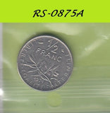 S8-RES-2875 Frankrijk 1/2 FRANC 1971  VF KM931.1