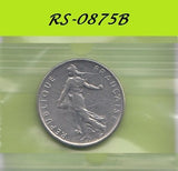 S8-RES-2875 Frankrijk 1/2 FRANC 1971  VF KM931.1
