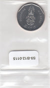 S9-B12-0115-M19 Thailand 5 Baht UNC 2022 Y576