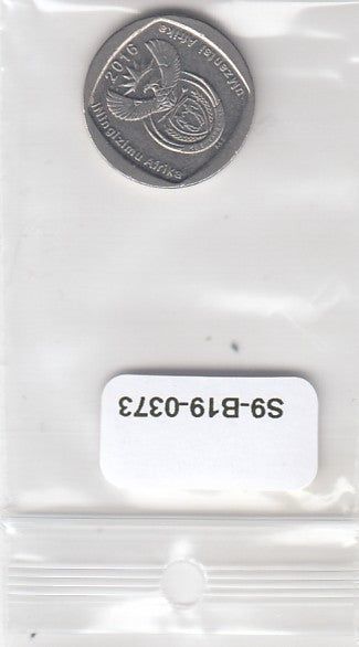 S9-B19-0373 South Africa 1 Rand AU 2016 KM333   uMzantsi