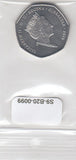S9-B20-0099-M04 Gibraltar 50 Pence UNC 2020 KM1713   Skywalk