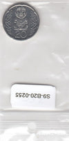 S9-B20-0255-M03 New Zealand 20  Cents UNC 2015 KM118a