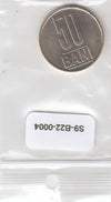 S9-B22-0004-M49 Romania 50 Bani UNC 2008 KM192