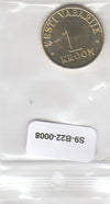 S9-B22-0008-M49 Estonia 1 Kroon UNC 2001 KM35